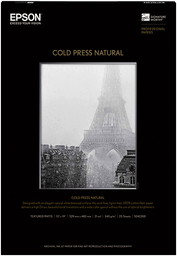 [S042298] EPSON COLD PRESS NAT 340G A4 X 25