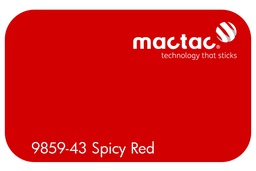 [MAC9859-43M-1230] MACTAC SPICY RED 1230 X 1