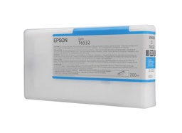 [T653200] EPSON 4900 200ML CYAN INK