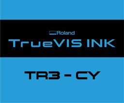 [TR3CY] ROLAND TR3 500ML TRUEVIS CYAN INK